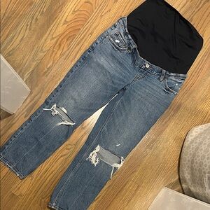 Women's Blue Maternity Jeans